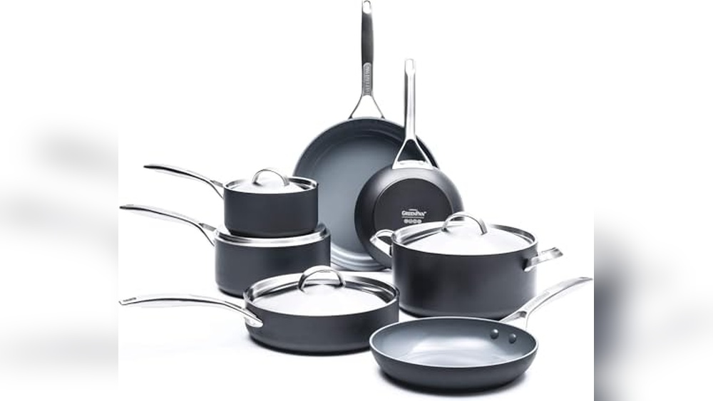 Greenpan Paris Pro 14-Piece Non-Stick Cookware Set