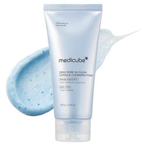 medicube Facial Cleanser Zero Pore Capsule Cleansing Foam | Daily ...