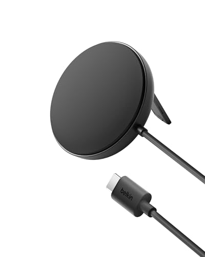Belkin Magnetic Wireless Charging Pad Qi2 15W w/Kickstand - MagSafe-Compatible ...