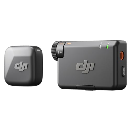 DJI Mic Mini (1 TX + 1 RX), Wireless Lavalier ...