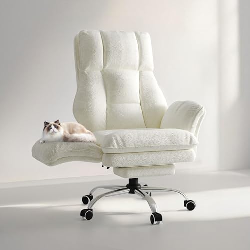 Big and Tall Office Chair, Flip Armrests for Pets & ...