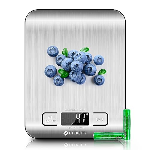 Etekcity Food Kitchen Scale, Digital Grams and Ounces for Weight ...