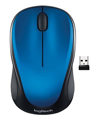 Logitech M317 Wireless Mouse, 2.4 GHz with USB Receiver, 1000 ...