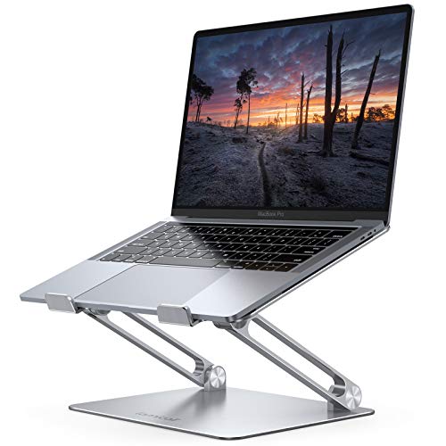 Lamicall Adjustable Laptop Stand, Portable Laptop Riser, Aluminum Laptop Stand ...