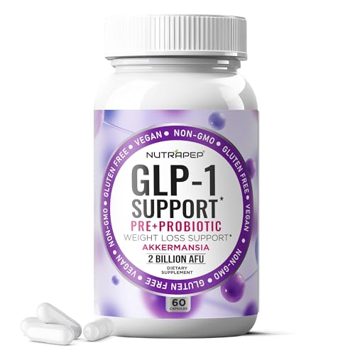 NutraPep GLP-1 Support Weight Loss Support Probiotic Prebiotics Capsule Supplement ...