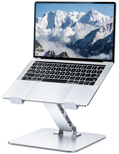 Niweya Adjustable Ergonomic Laptop Stand for Desk, Foldable Computer Stand, ...