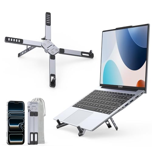 ORICO Portable Laptop Stand for Travel & Desk, Ultra-Compact Foldable ...