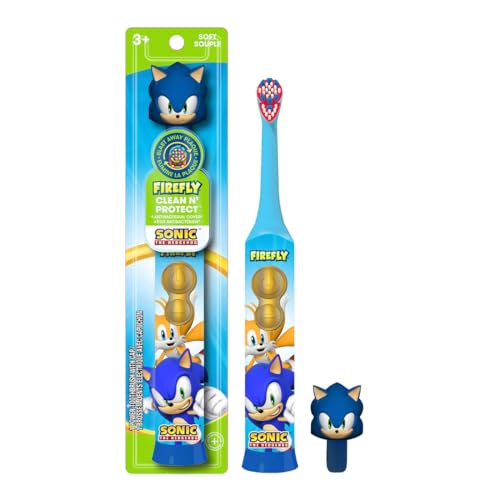 FIREFLY Clean N' Protect, Sonic The Hedgehog Toothbrush with 3D ...