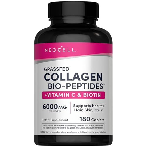NeoCell Collagen Peptides Pills | 180 Tablets | with Vitamin ...
