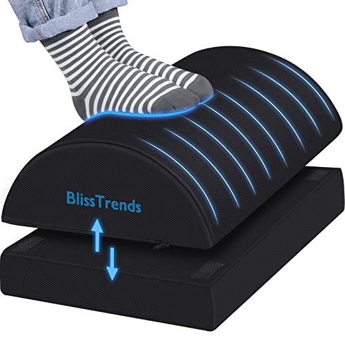 BlissTrends Foot Rest for Under Desk at Work-Versatile Foot Stool ...