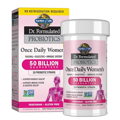 Garden of Life Once Daily Dr. Formulated Probiotics for Women ...