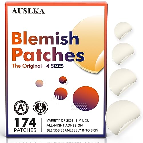 AUSLKA Patch per brufoli – 174 pezzi – patch per ...