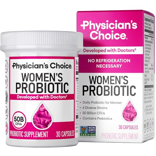 Physician's CHOICE Probiotics for Women - PH Balance, Digestive, UT, ...